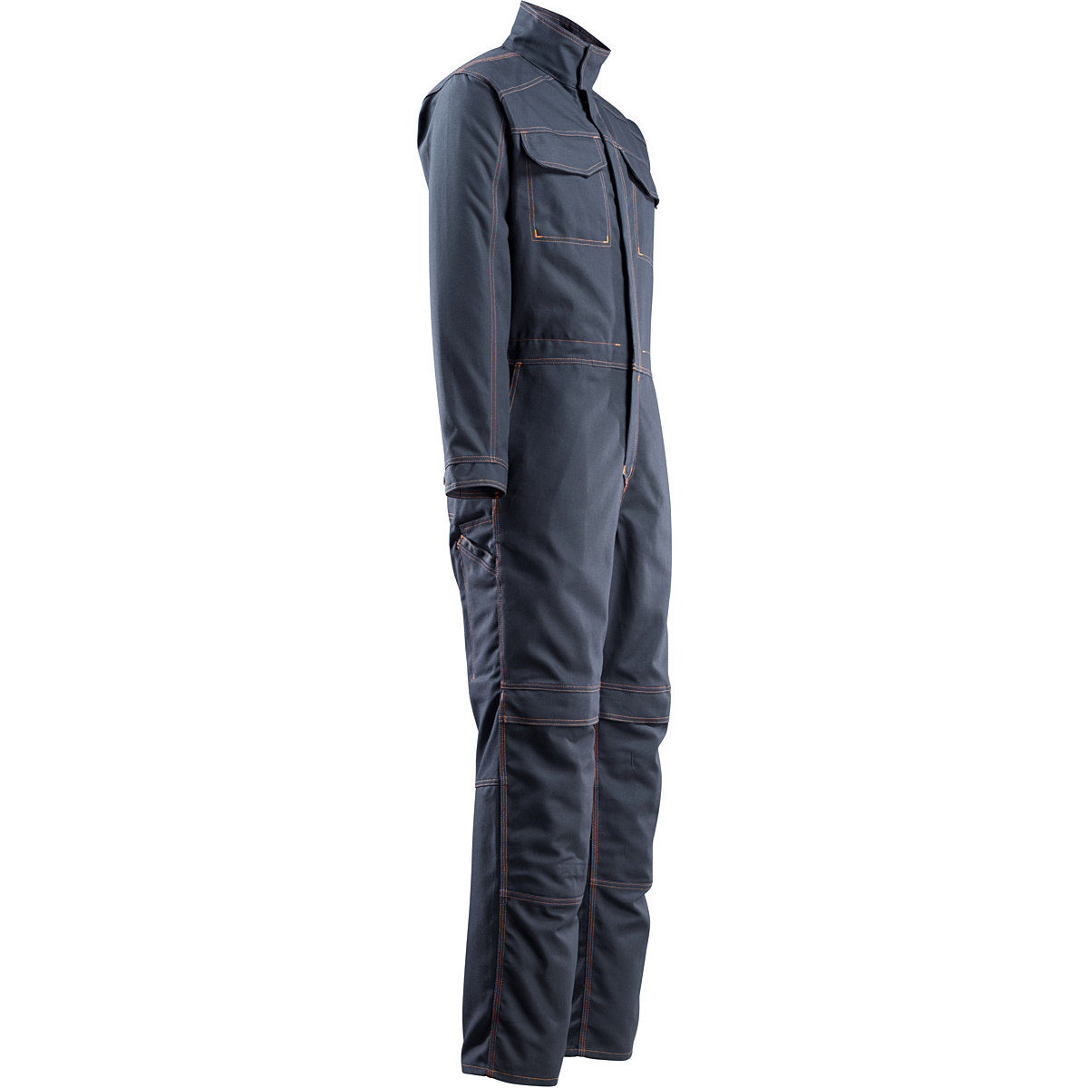 Boilersuit with kneepad pockets