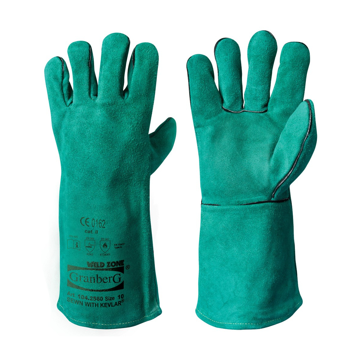 Welder’s Lined Gloves, 6 Pair