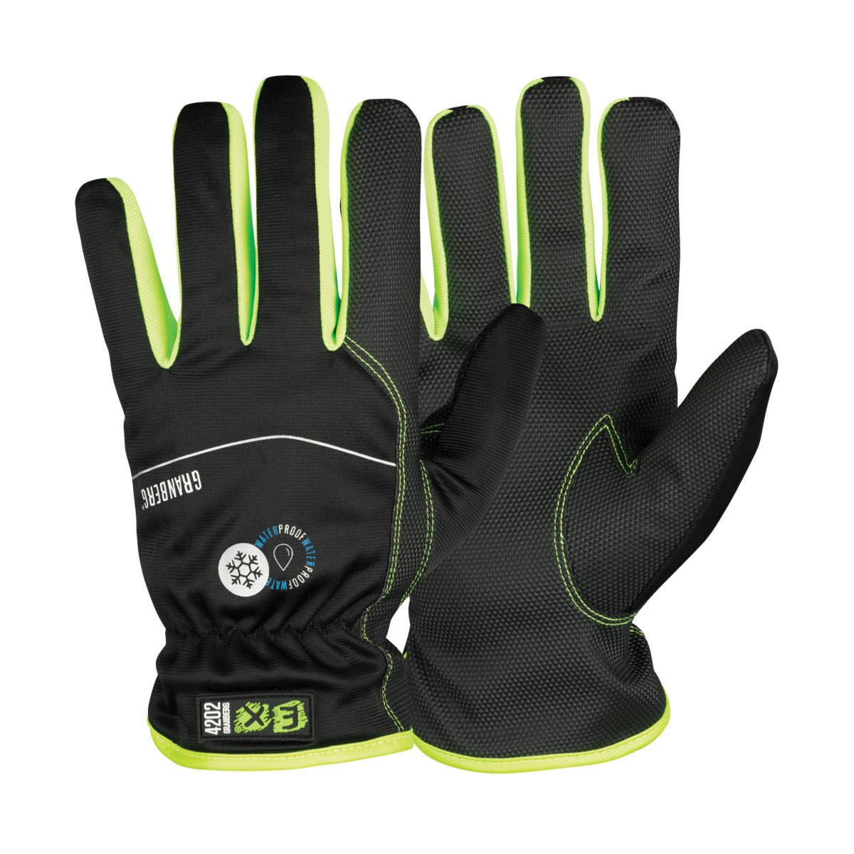 Touchscreen Compatible Assembly Winter gloves EX®, 12 Pair