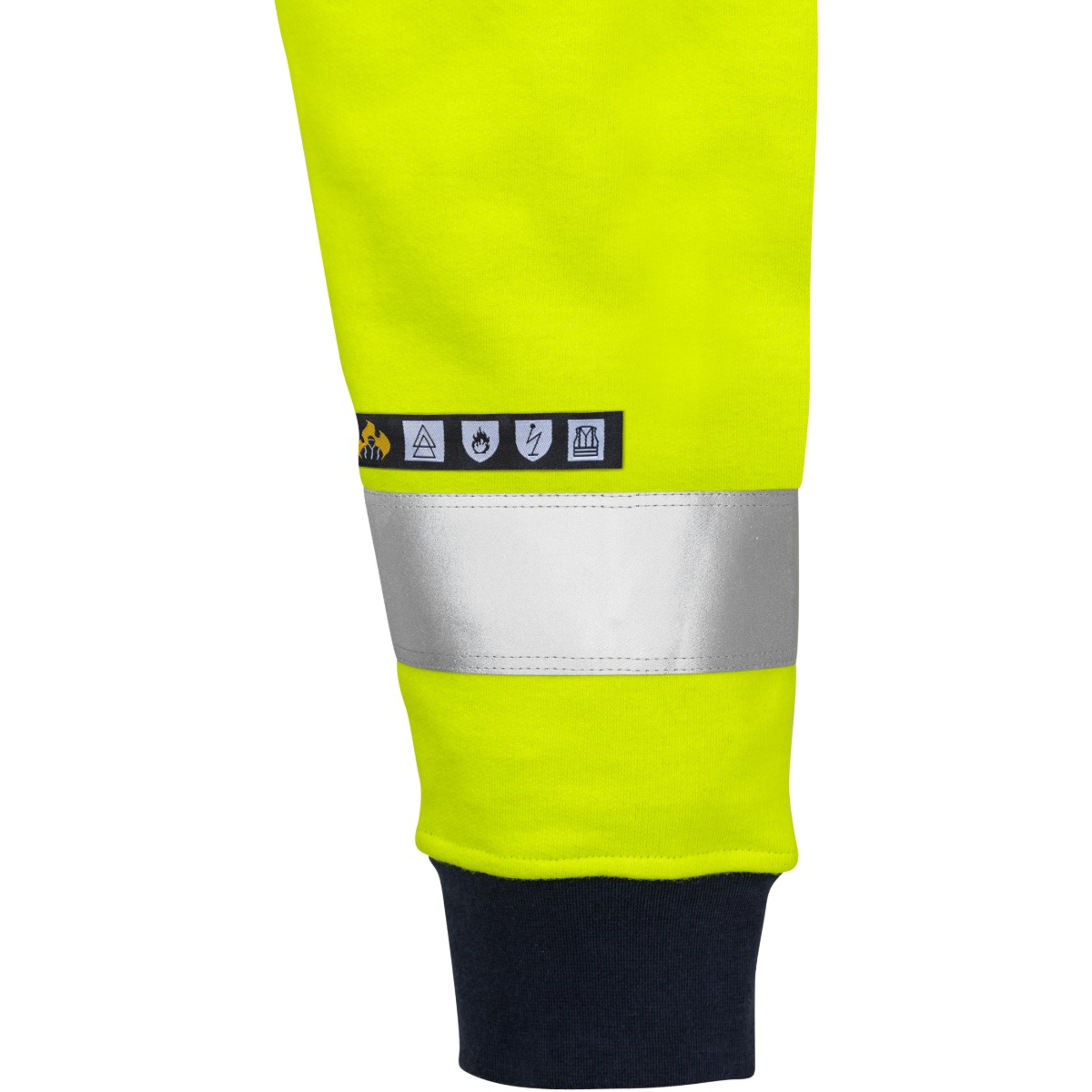 Flamestat high vis sweatshirt class 3 7076 SFLH
