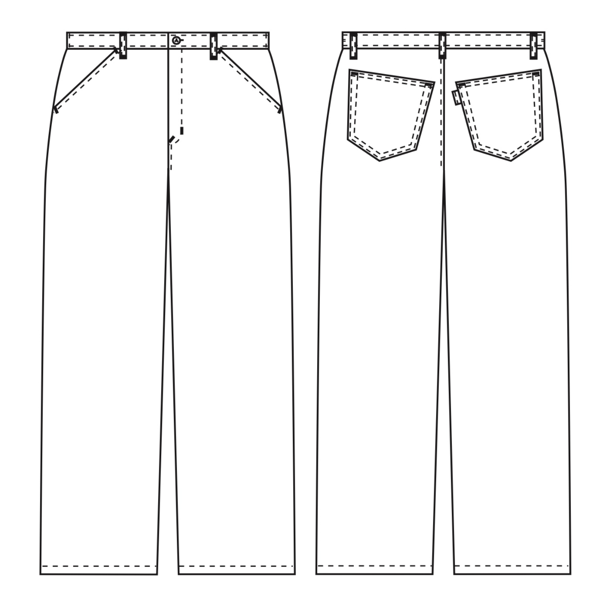 Trousers with stretch, Club-Classic