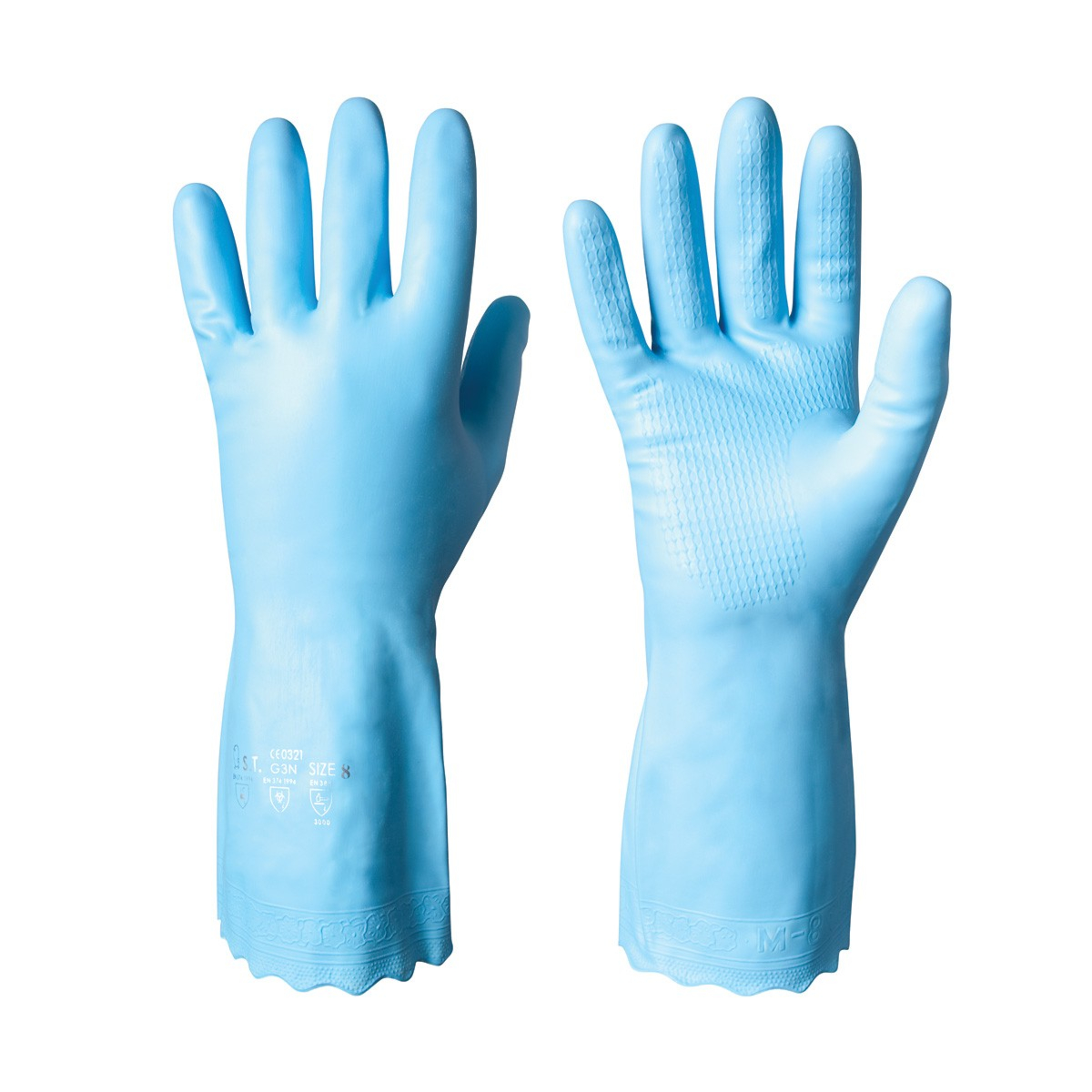 Vinyl/PVC Chemical Resistant Gloves Chemstar®, 12 Pair