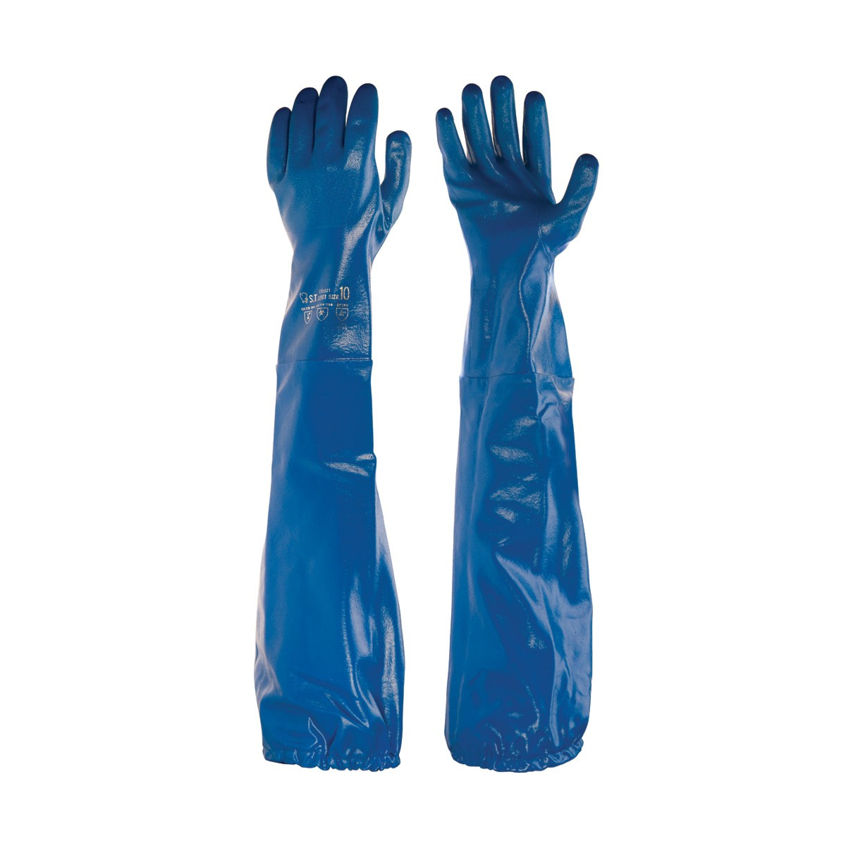 Nitrile Chemical Resistant Gloves, 6 Pair