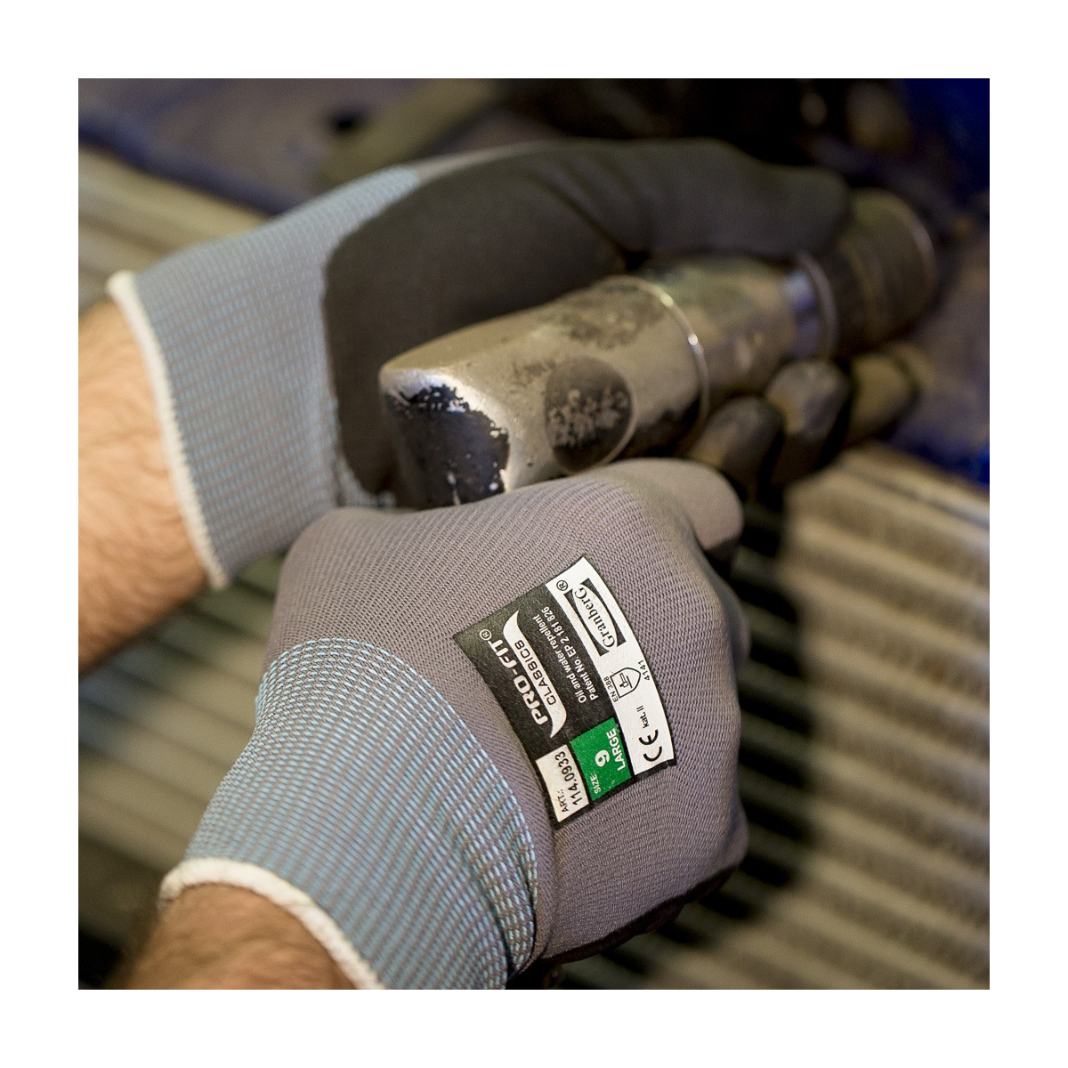 Touchscreen Compatible Assembly Gloves Powerfit®, Oeko-Tex® 100 Approved, 12 Pair