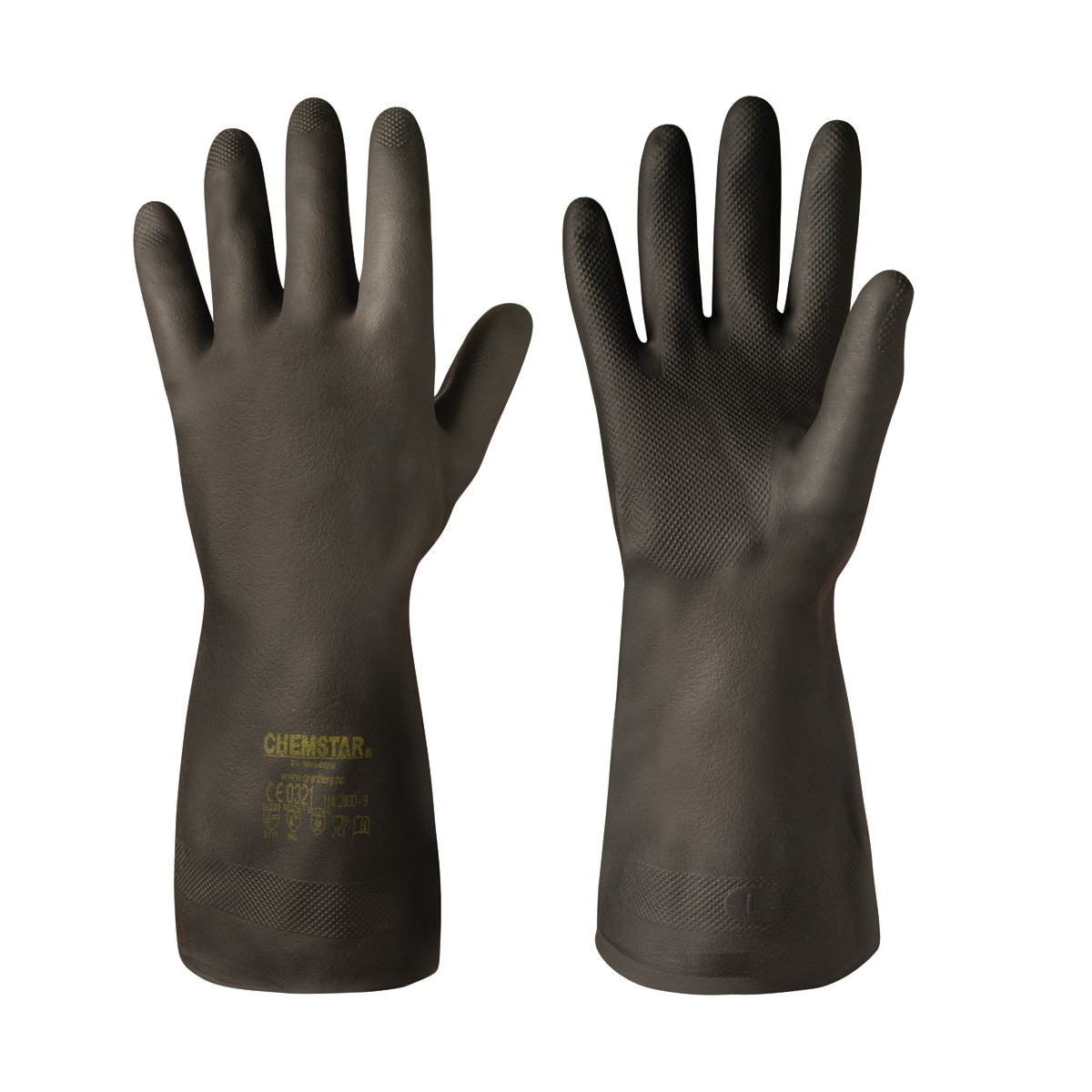 Neoprene Chemical Resistant Gloves Chemstar®, 6 Pair
