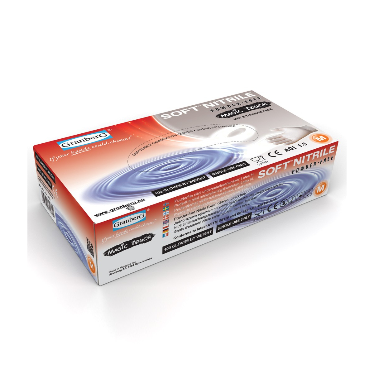 Single-Use Gloves Magic Touch® Soft Nitrile™