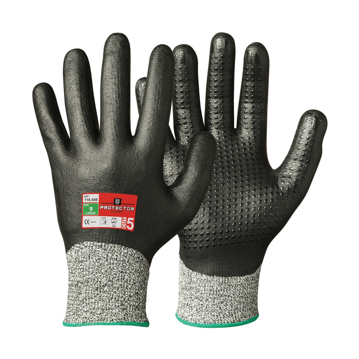 Cut Resistant Gloves Protector, Oeko-Tex® 100 Approved Protection, 12 Pair