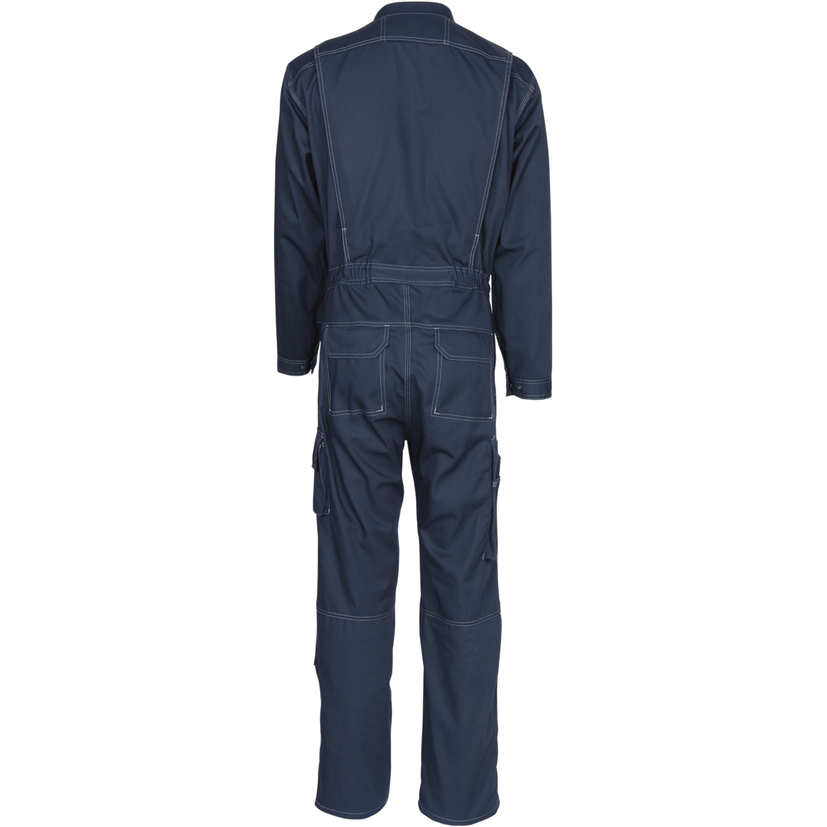 Boilersuit with kneepad pockets