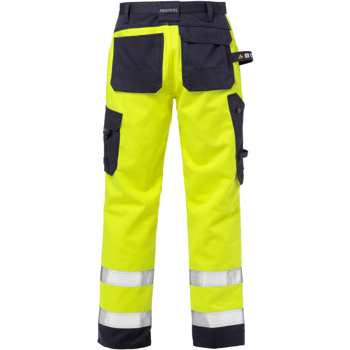 Flame high vis craftsman trousers class 2 2584 FLAM