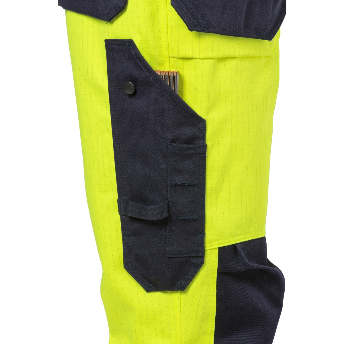 Flame high vis craftsman trousers class 2 2584 FLAM