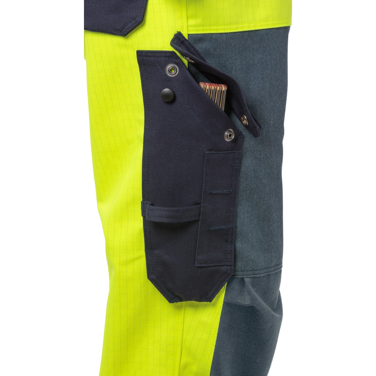 Flame high vis bib'n'brace class 2 1585 FLAM