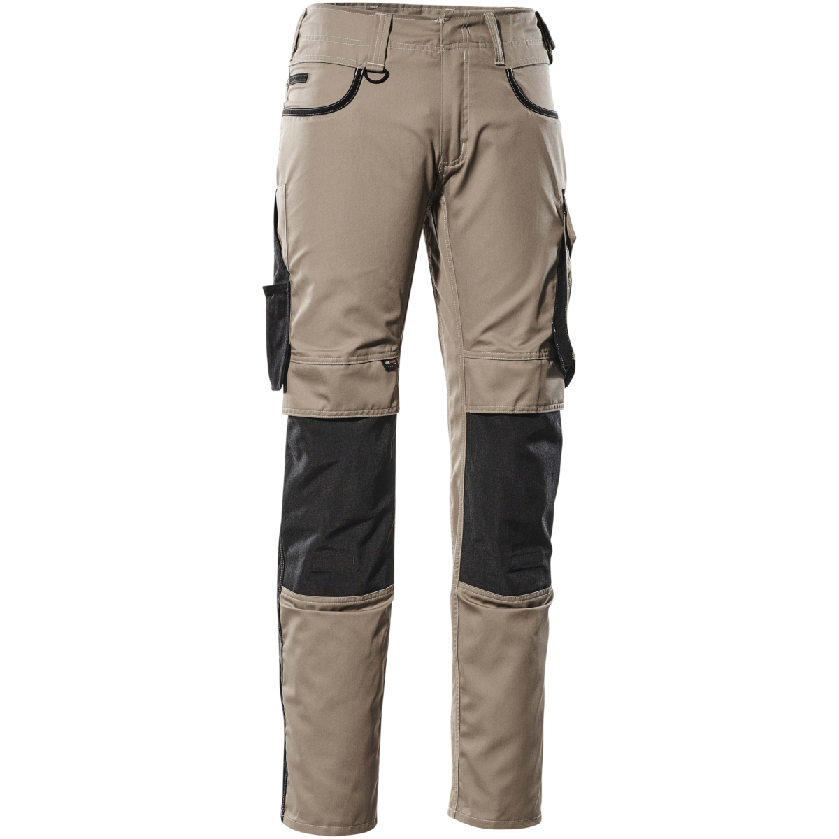Trousers with kneepad pockets