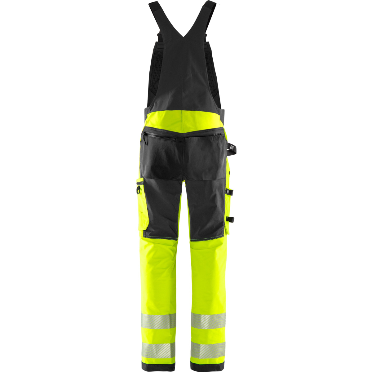 High vis Green stretch bib'n'brace class 2 1031 GSTP