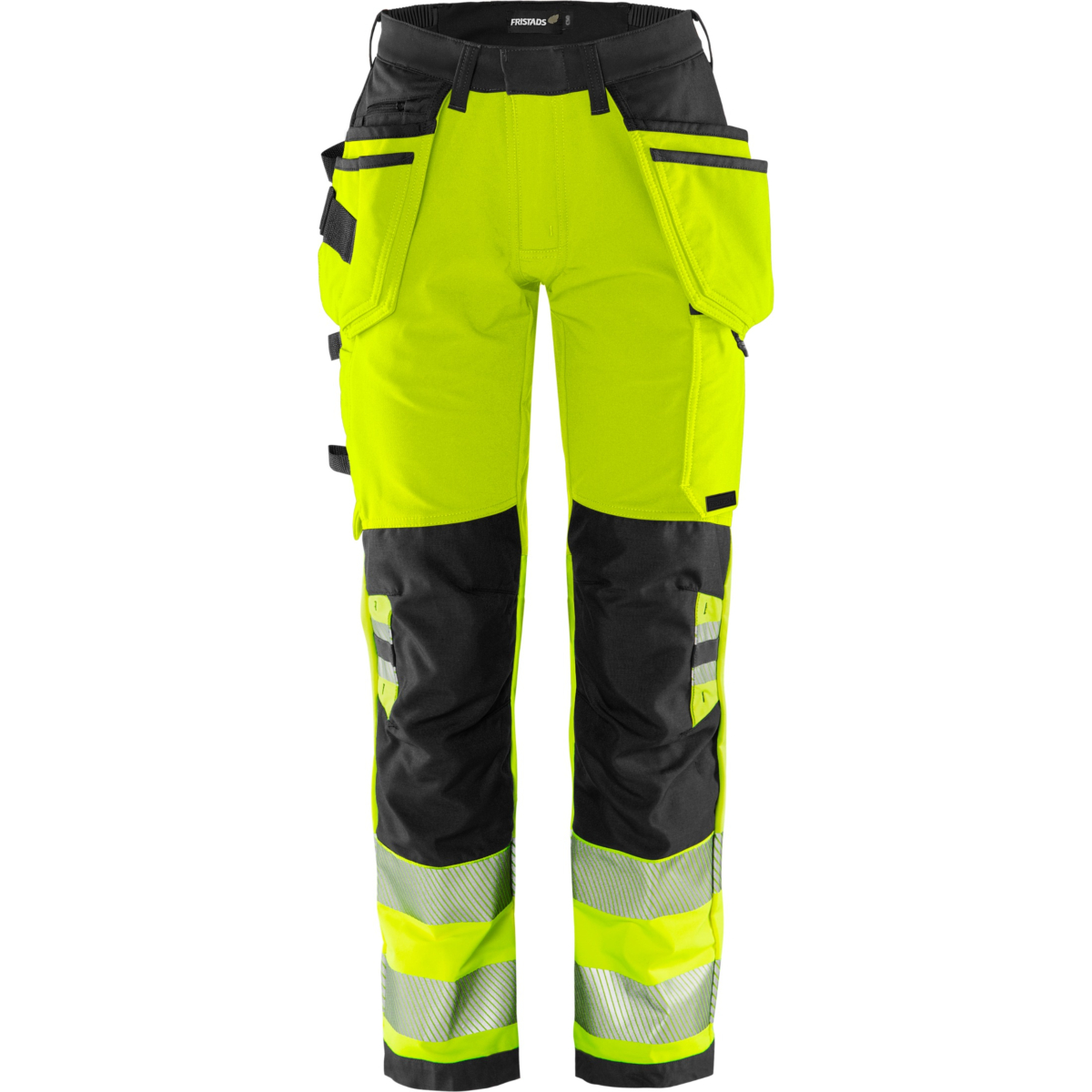 High vis Green craftsman stretch trousers woman class 2 2664 GSTP
