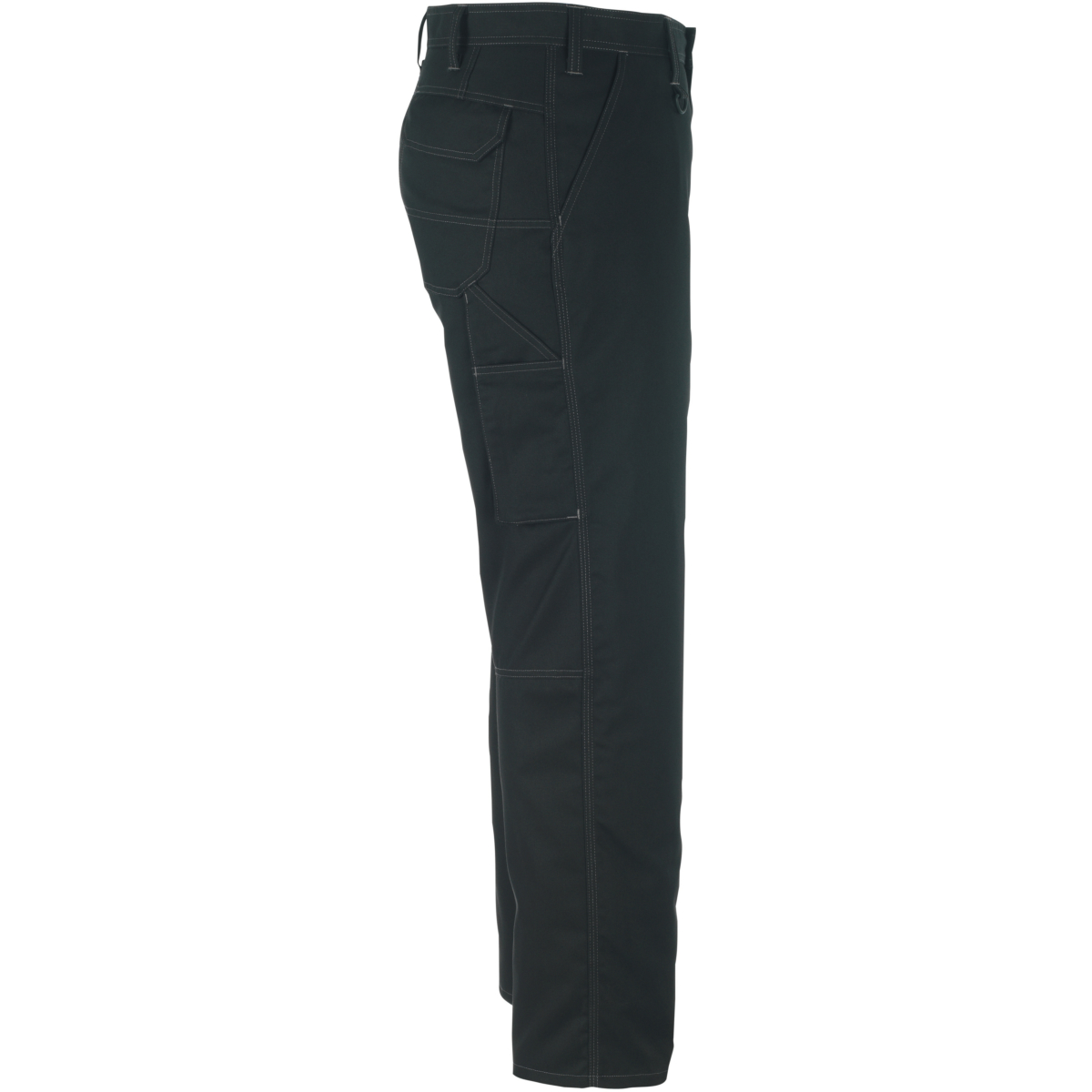 Trousers with thigh pockets