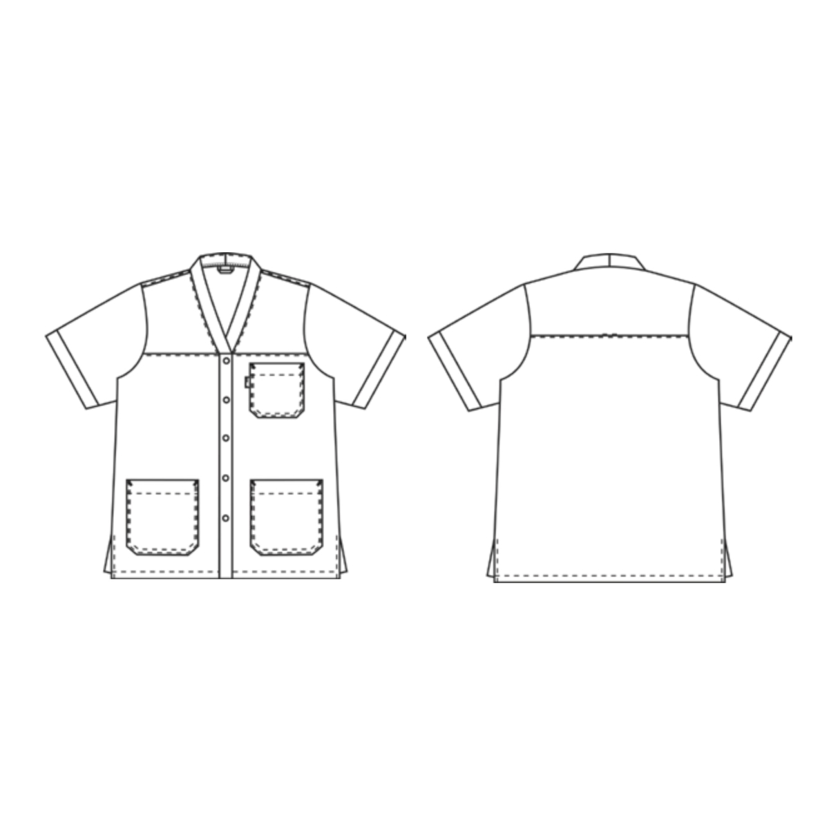 Tunic w. cotton on inside, Aqua