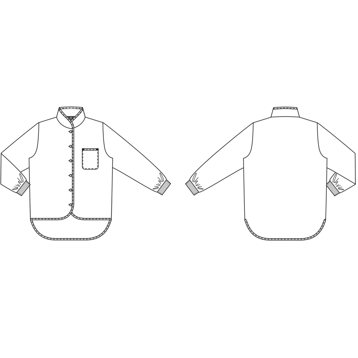 Cardigan with button closure, long sleeve, Move