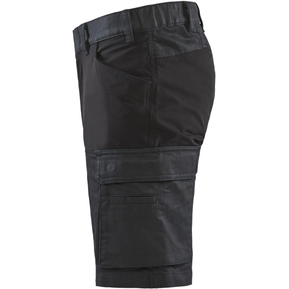 Service shorts with stretch