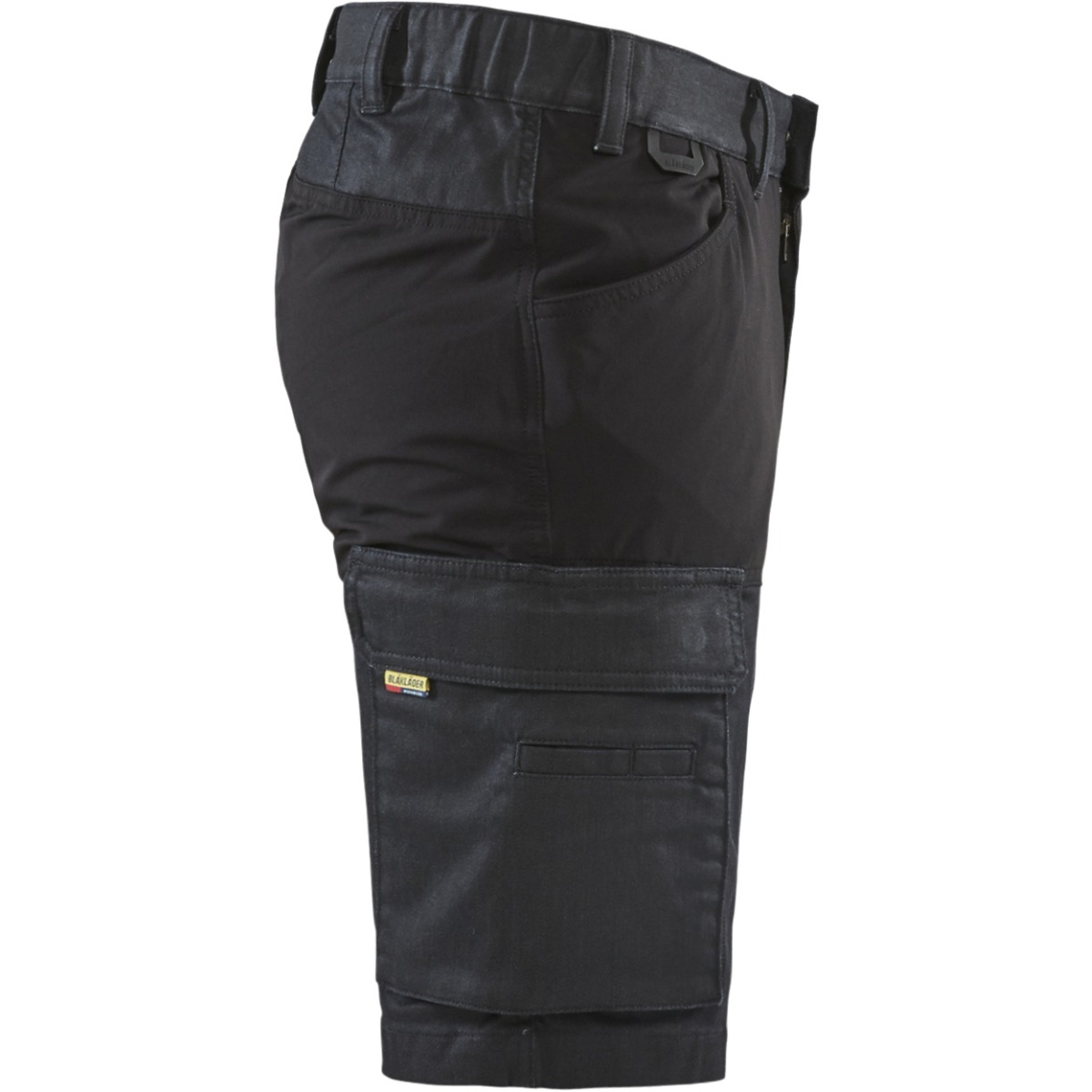 Service shorts with stretch