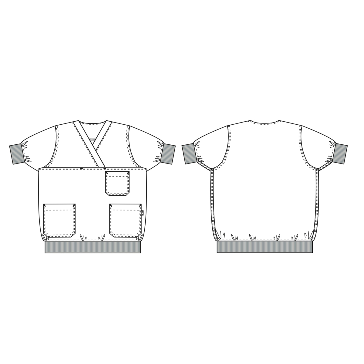 Microfibre smock, Micro Sport