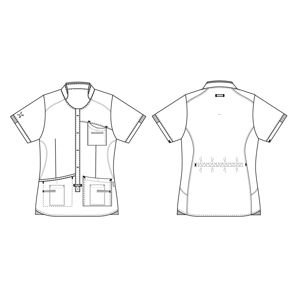 Ladies' smock, Sporty