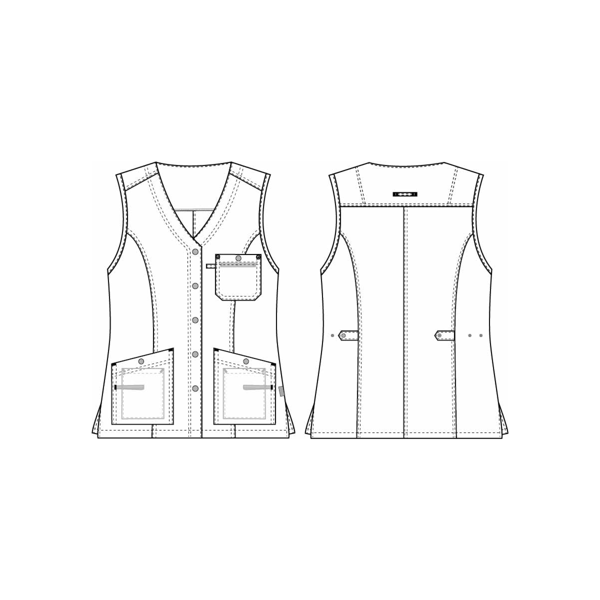 Ladies's Waistcoat, Super Cool