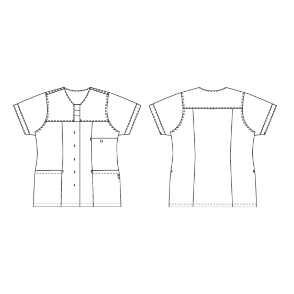 Ladie's tunic, Collage