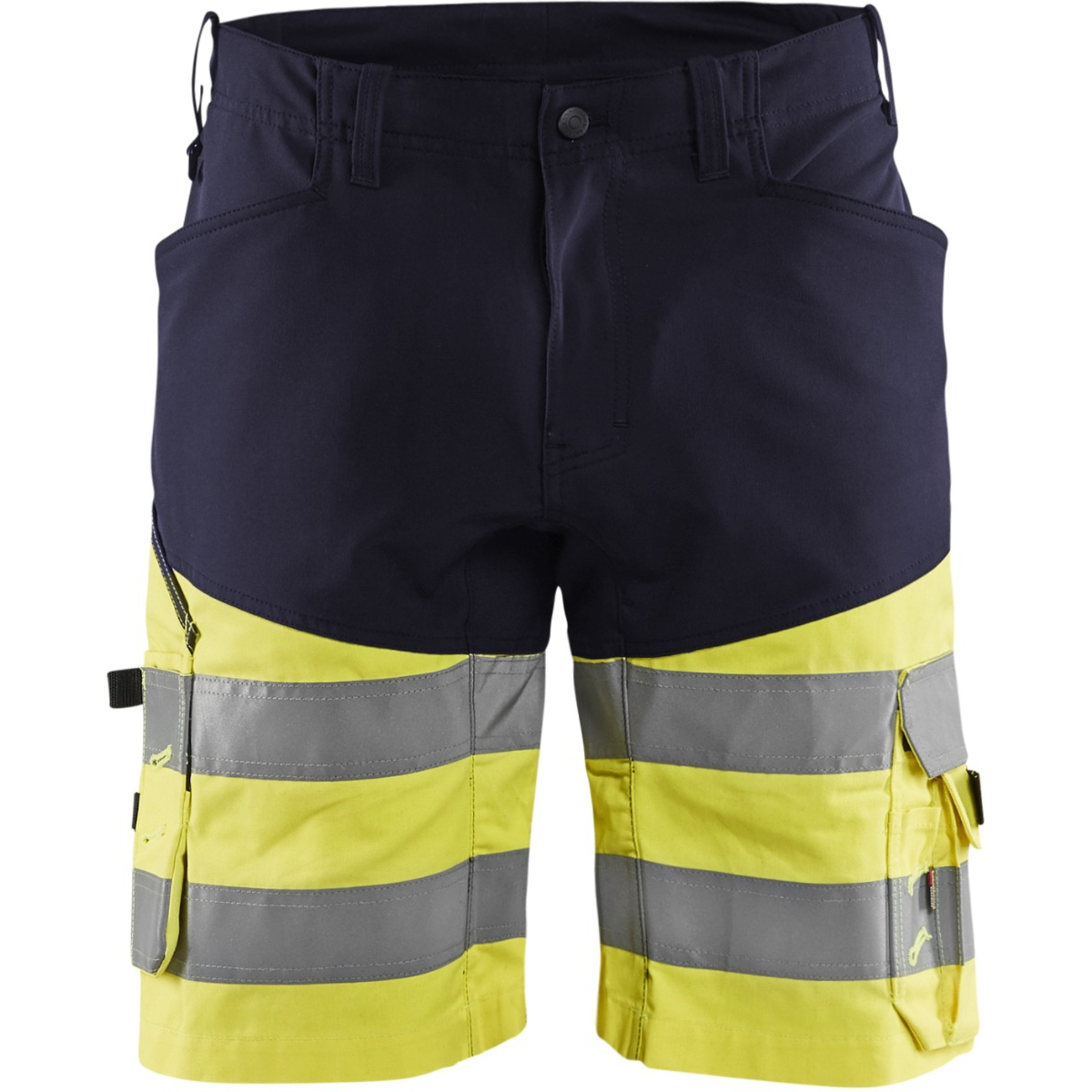 High vis shorts with stretch