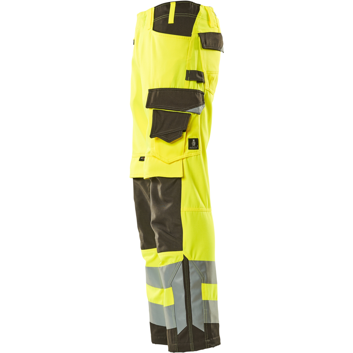 Trousers with kneepad pockets