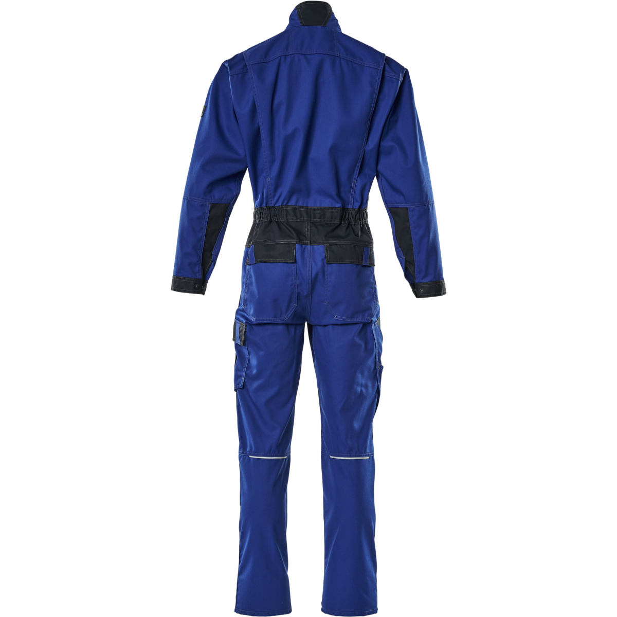 Boilersuit with kneepad pockets