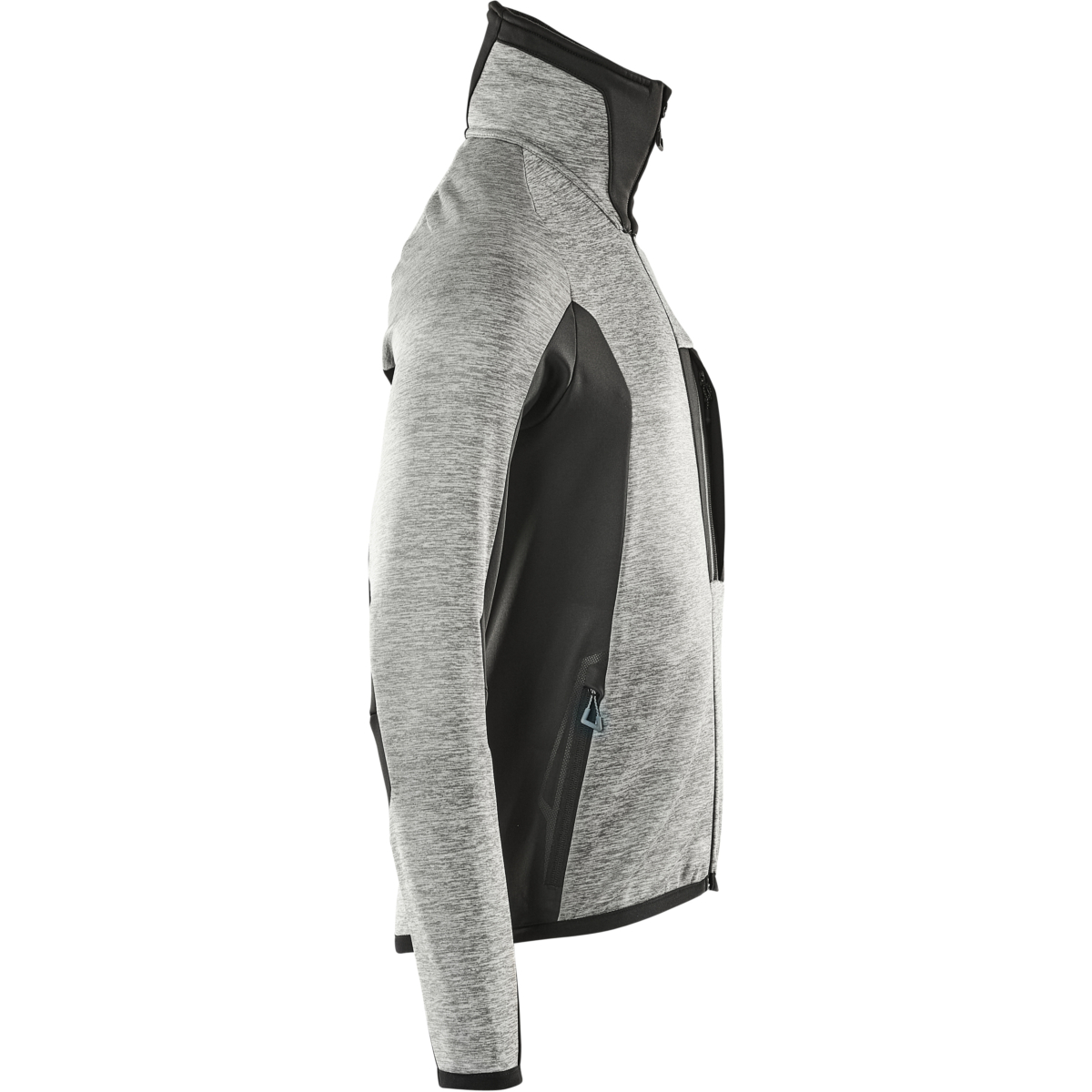 Fleece jumper with zipper