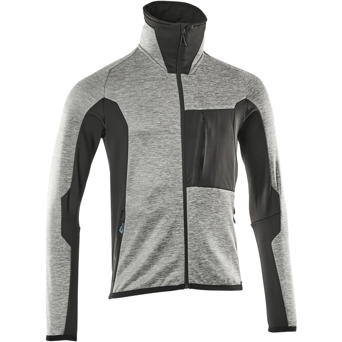 Fleece jumper with zipper