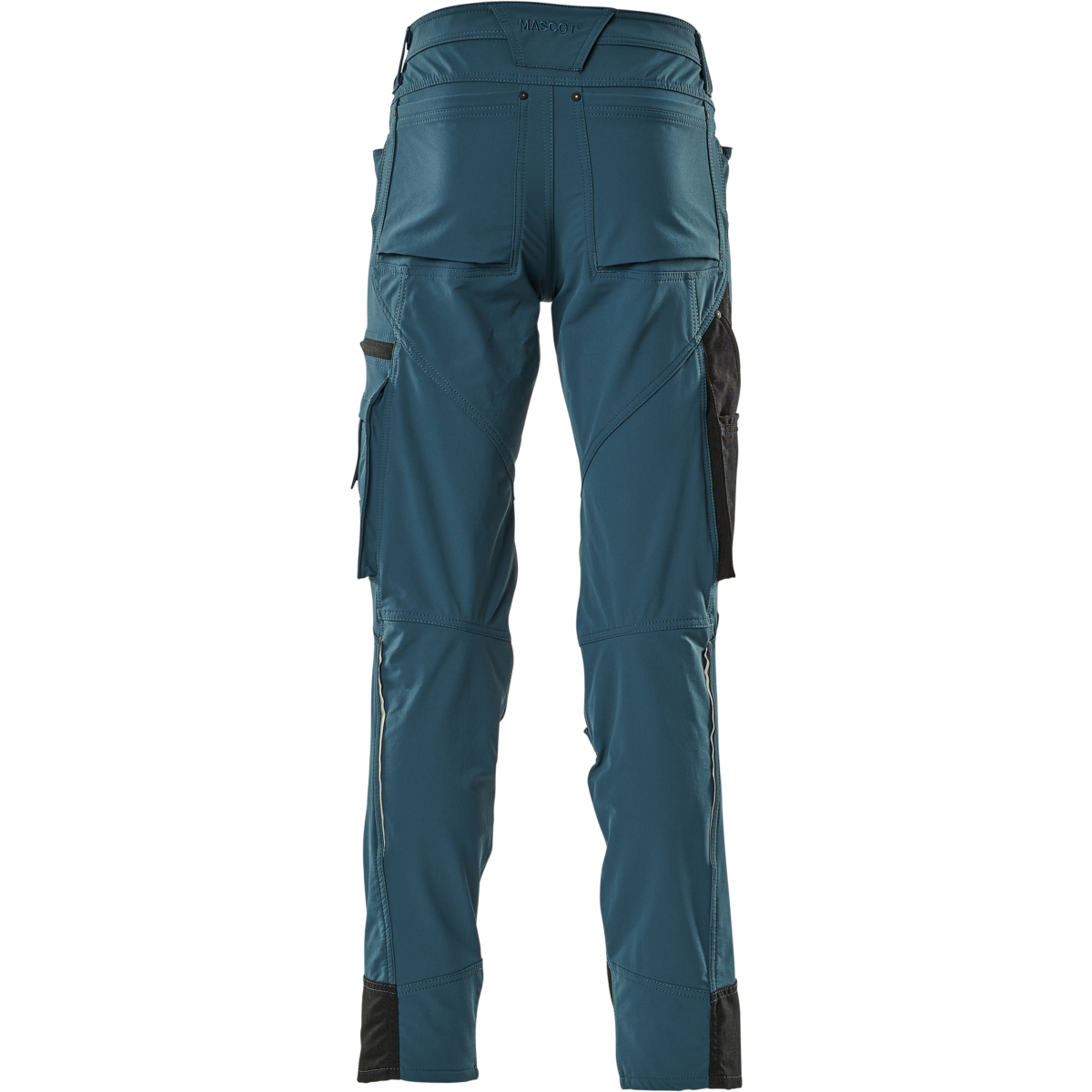 Trousers with kneepad pockets