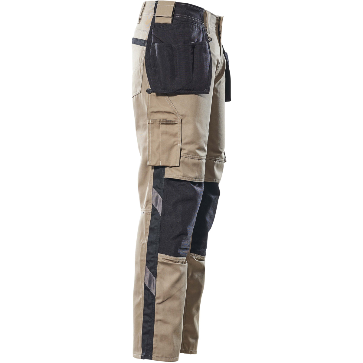 Trousers with holster pockets