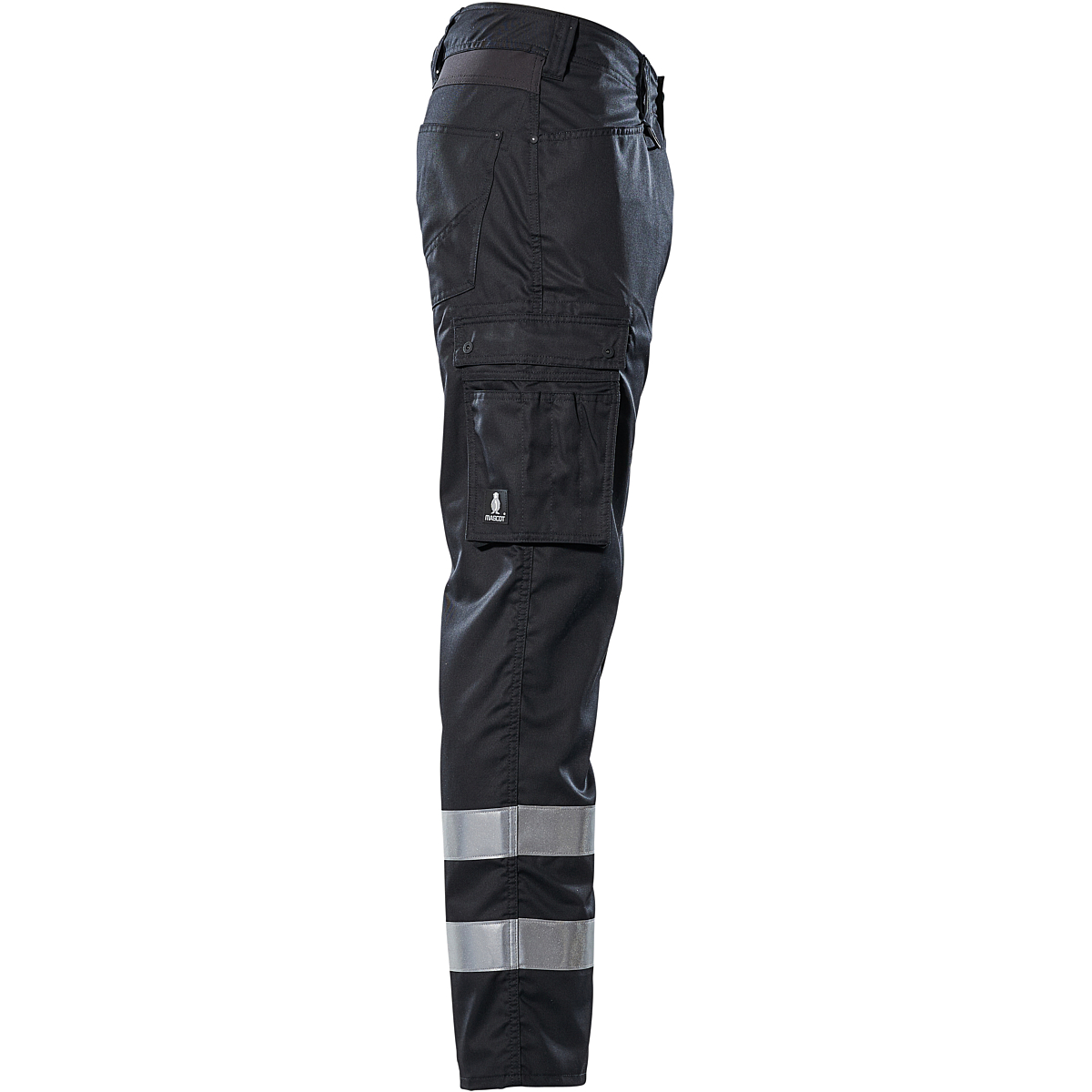 Trousers with thigh pockets