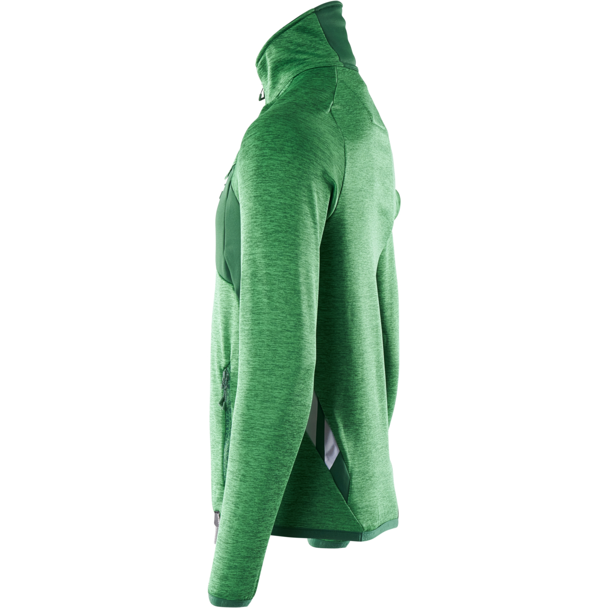 Fleece jumper with half zip