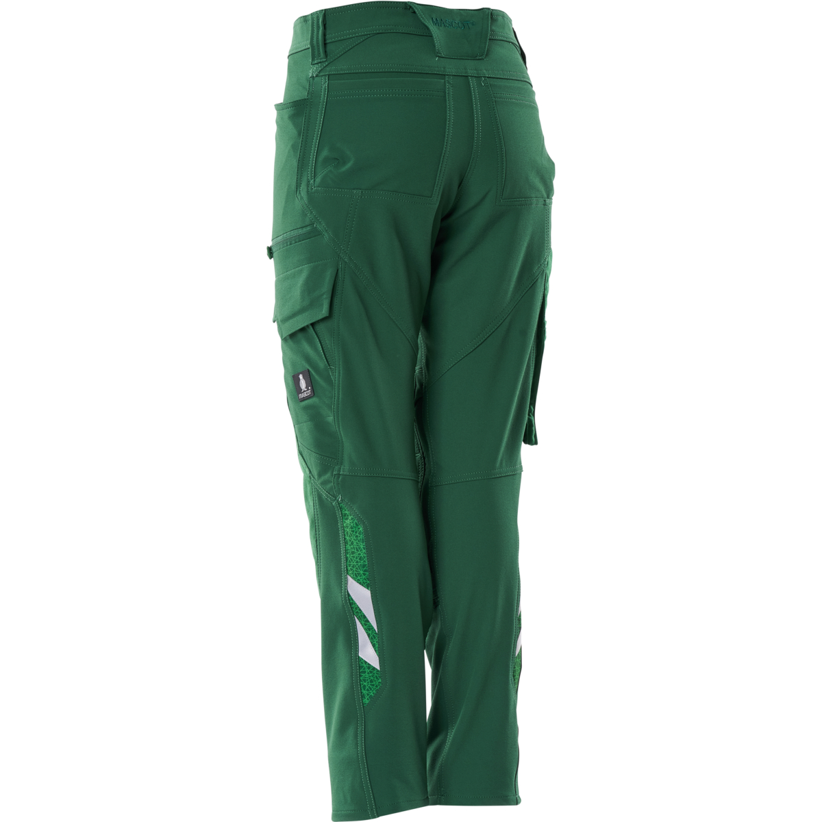 Trousers with kneepad pockets