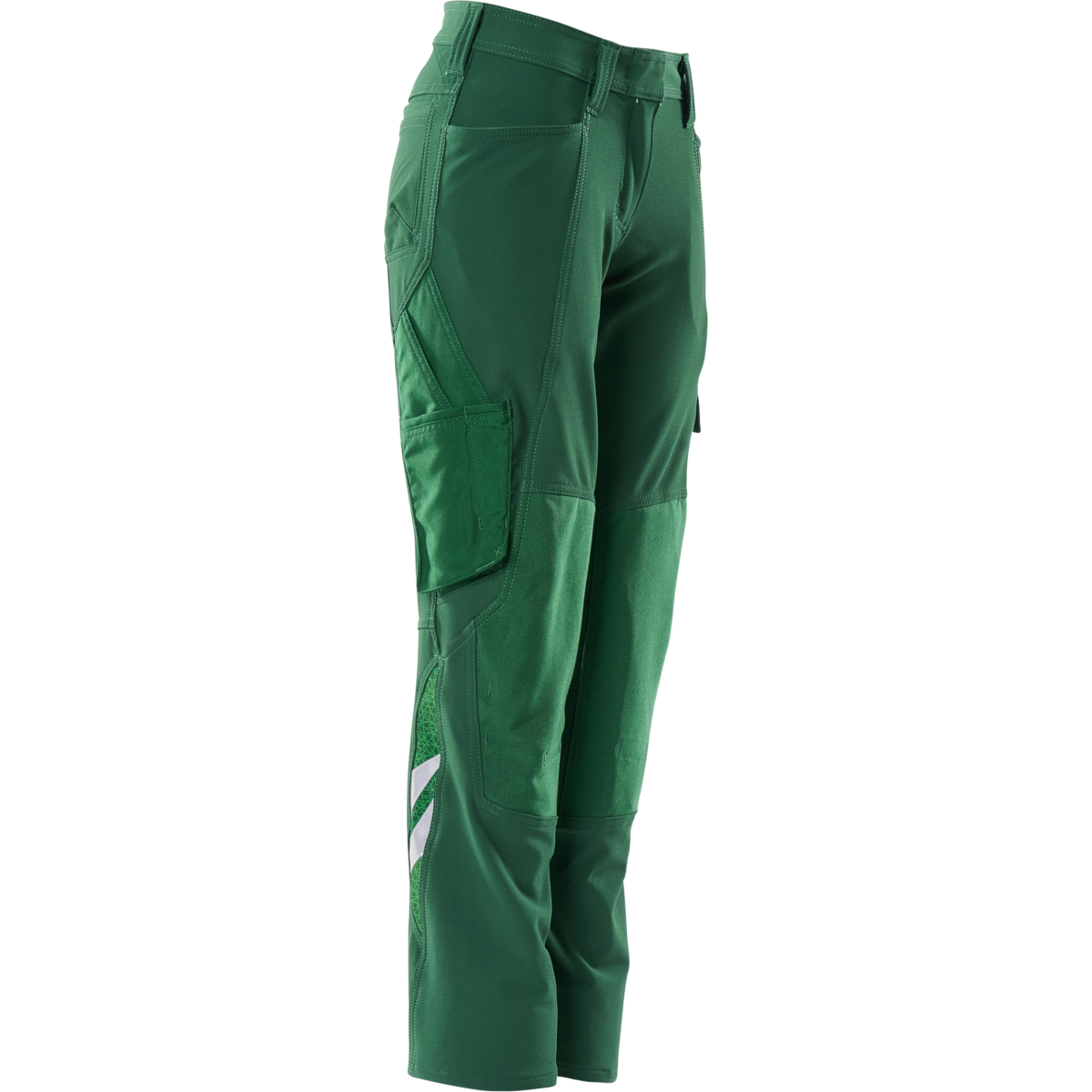 Trousers with kneepad pockets