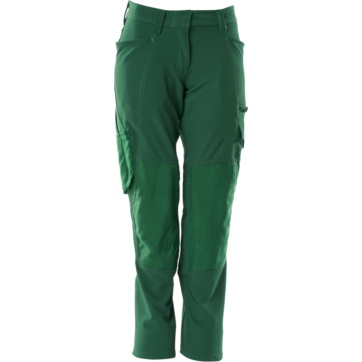 Trousers with kneepad pockets