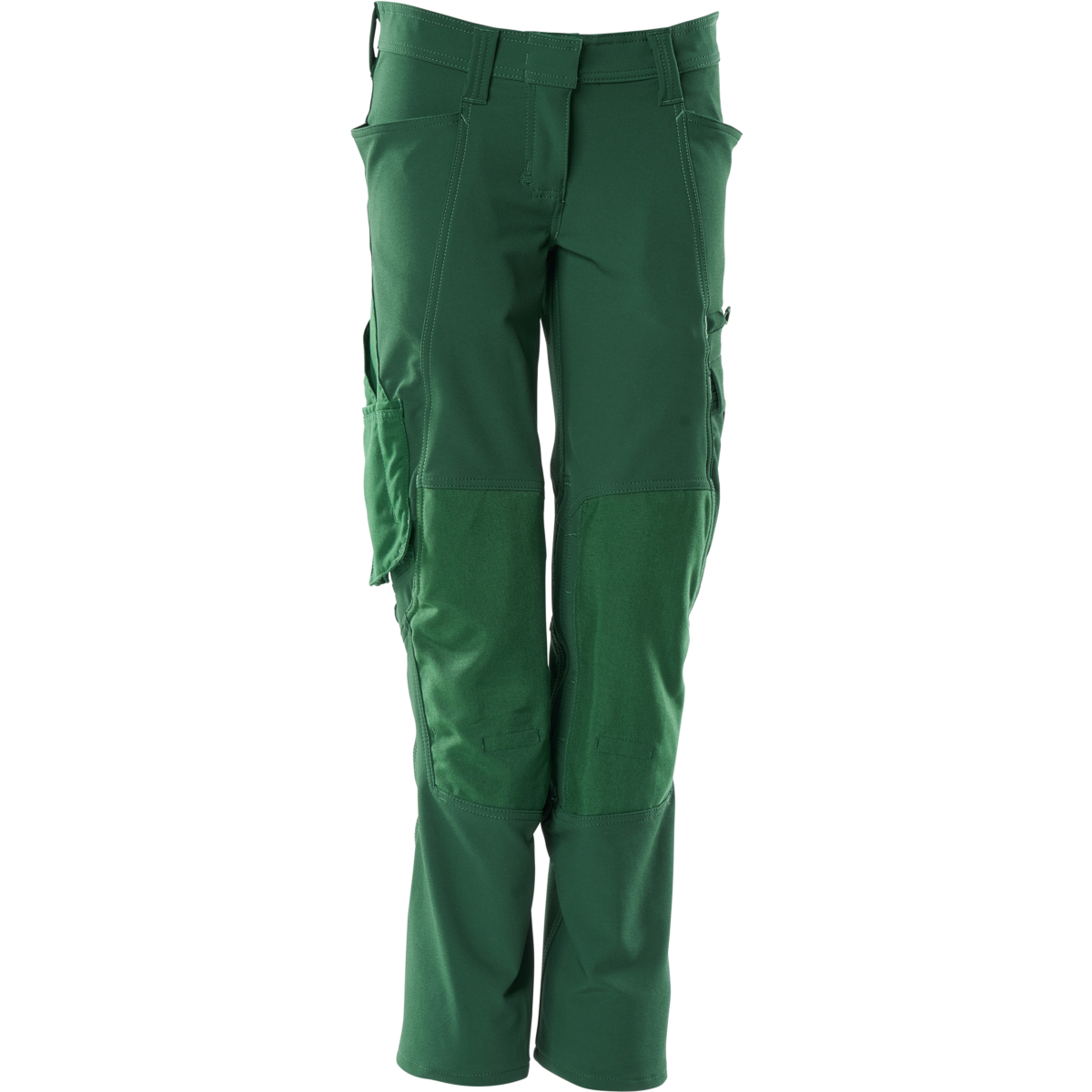 Trousers with kneepad pockets