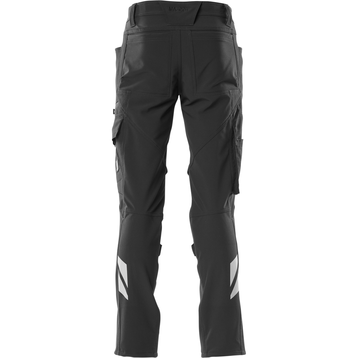 Trousers with kneepad pockets