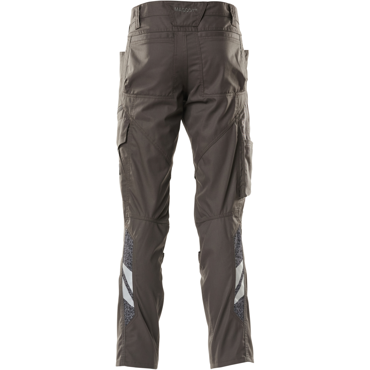 Trousers with kneepad pockets