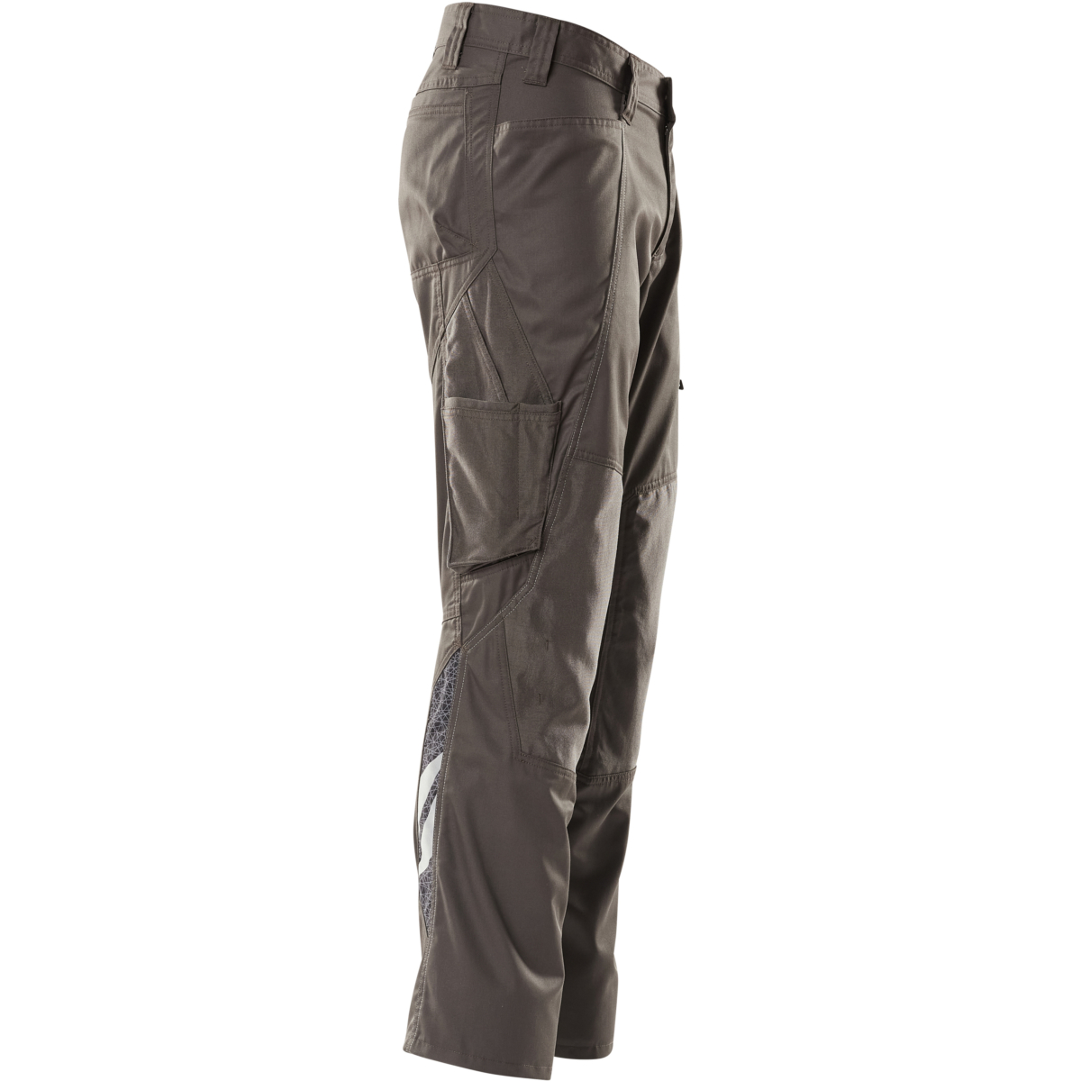 Trousers with kneepad pockets