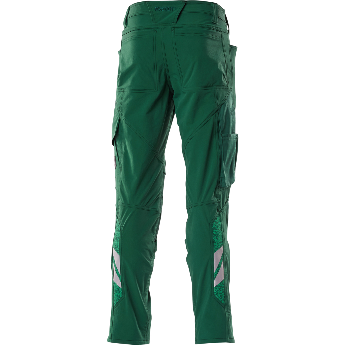 Trousers with kneepad pockets