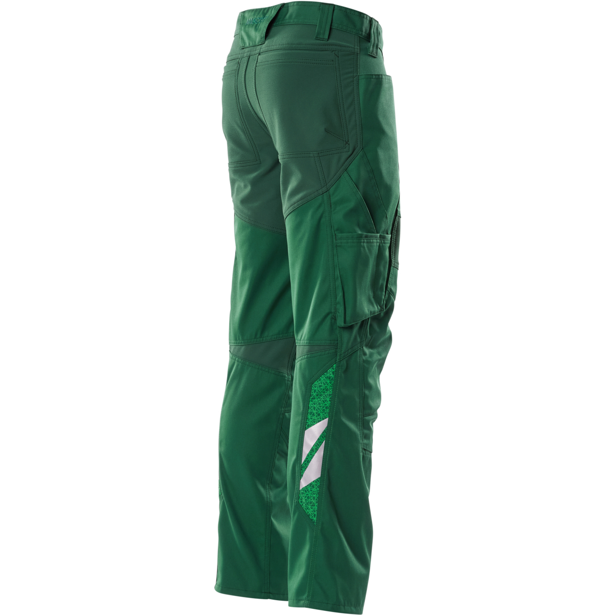 Trousers with kneepad pockets