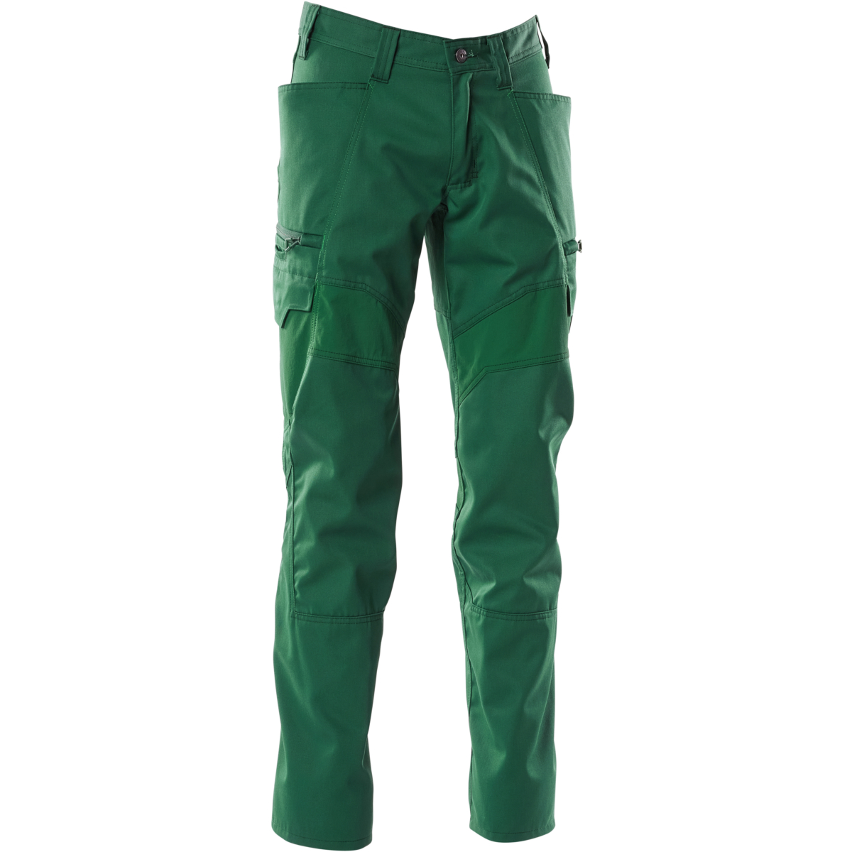 Trousers with thigh pockets