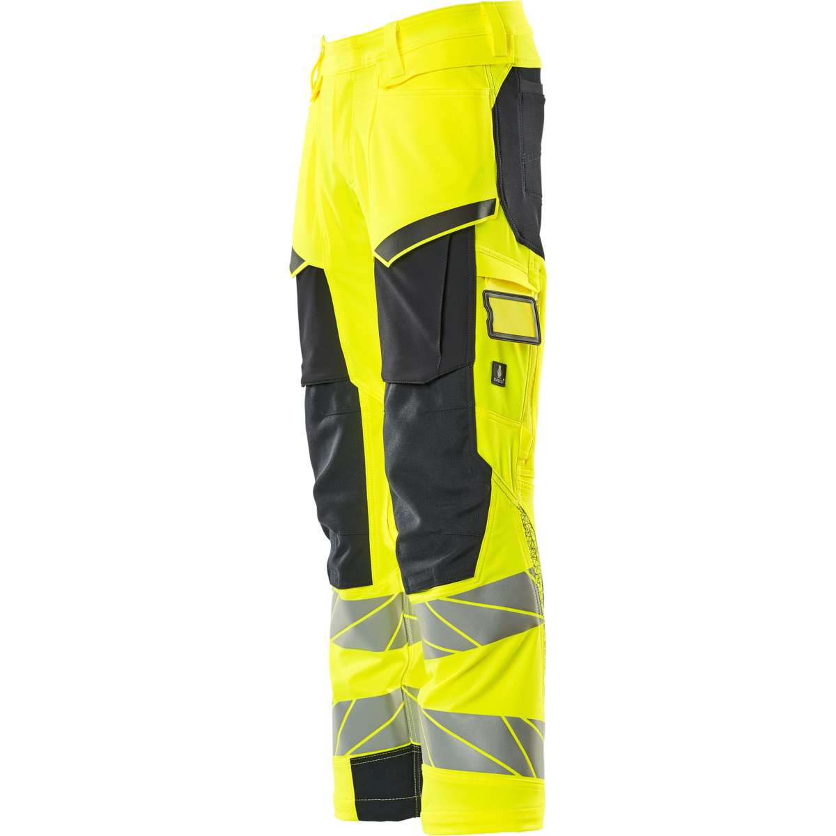 Trousers with kneepad pockets