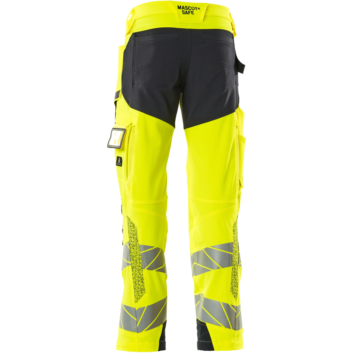 Trousers with kneepad pockets