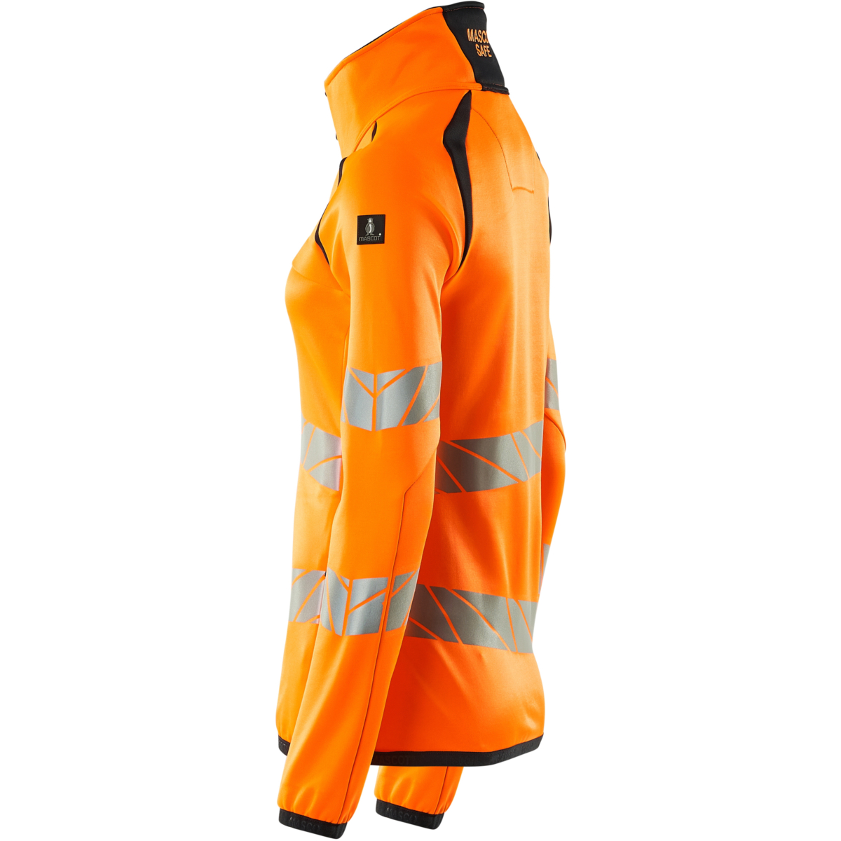 Fleece jumper with zipper