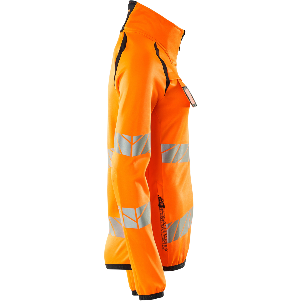 Fleece jumper with zipper